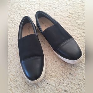 Via Spiga Casual Black Slip On Shoes